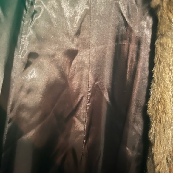 Vintage ‼️ Ladies full length rabbit coat - Picture 7 of 8